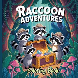 Publications, Wildlife Animal Raccoon Adventures Coloring Book: A Woodland Animal Coloring Book for Kids : Fun and Educational Coloring Pages Featuring Cute Raccoons and Forest ... Preschoolers, and Young Animal Lovers Publications, Wildlife Animal Raccoon Adventures Coloring Book: A Woodland Animal Coloring Book for Kids : Fun and Educational Coloring Pages Featuring Cute Raccoons and Forest ... Preschoolers, and Young Animal Lovers