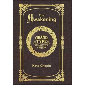 Chopin, Kate Large Print The Awakening Grand Type Collector's Edition Matte Hardcover with Dust Jacket Chopin, Kate Large Print The Awakening Grand Type Collector's Edition Matte Hardcover with Dust Jacket