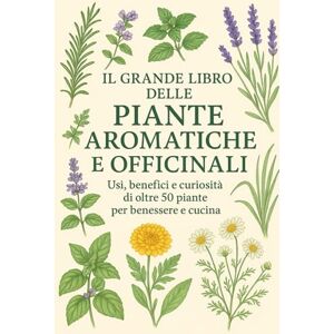 Aromi, Marco Le erbe aromatiche e Officinali da coltivare in casa tutto l’anno: Usi, benefici e curiosità Aromi, Marco Le erbe aromatiche e Officinali da coltivare in casa tutto l’anno: Usi, benefici e curiosità