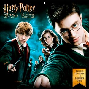 Pyramid International HARRY POTTER (One Sheets) 2026 Square Wall Calendar – Official 16-Month Calendar with Poster-Style Artwork – Potterheads & Movie Memorabilia Fans Pyramid International HARRY POTTER (One Sheets) 2026 Square Wall Calendar – Official 16-Month Calendar with Poster-Style Artwork – Potterheads & Movie Memorabilia Fans