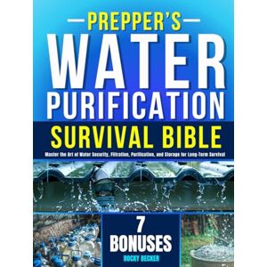 Becker Prepper’s Water Purification Survival Bible: Master the Art of Water Security, Filtration, Purification, and Storage for Long-Term Survival Becker Prepper’s Water Purification Survival Bible: Master the Art of Water Security, Filtration, Purification, and Storage for Long-Term Survival
