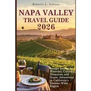 Salazar, Roberto L. NAPA VALLEY TRAVEL GUIDE 2026: Insider Secrets to Wineries, Culinary Treasures, and Scenic Adventures in California's Premier Wine Region Salazar, Roberto L. NAPA VALLEY TRAVEL GUIDE 2026: Insider Secrets to Wineries, Culinary Treasures, and Scenic Adventures in California's Premier Wine Region