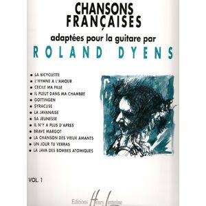 Roland Chansons Françaises Vol1 (Classical Guitar) Roland Chansons Françaises Vol1 (Classical Guitar)