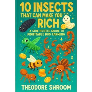 Shroom, Theodore 10 Insects That Can Make You Rich: A Side Hustle Guide to Profitable Bug Farming (Mushroom Farming in Small Spaces) Shroom, Theodore 10 Insects That Can Make You Rich: A Side Hustle Guide to Profitable Bug Farming (Mushroom Farming in Small Spaces)