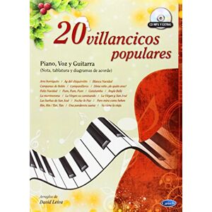 David Leiva Prados Prados David 20 Villancicos. Piano, Vocal And Guitar. Includes CD David Leiva Prados Prados David 20 Villancicos. Piano, Vocal And Guitar. Includes CD