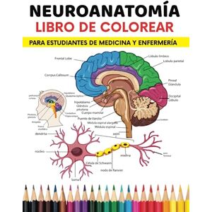EstudioSTROKES Neuroanatomía Libro de colorear Para estudiantes de medicina y enfermería: Manera fácil y divertida de aprender el cerebro humano y el sistema nervioso EstudioSTROKES Neuroanatomía Libro de colorear Para estudiantes de medicina y enfermería: Manera fácil y divertida de aprender el cerebro humano y el sistema nervioso