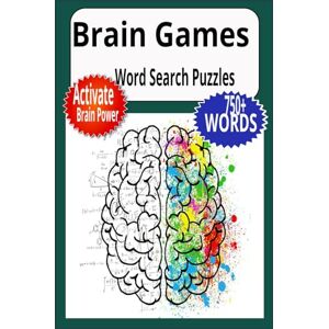 Productions, K&K Brain Games Word Search Book: Word Searches with Easy to Read Print about memory and focus to creativity, logic, and emotional intelligence and more ... 50+ puzzles for Adults, Seniors , Teens. Productions, K&K Brain Games Word Search Book: Word Searches with Easy to Read Print about memory and focus to creativity, logic, and emotional intelligence and more ... 50+ puzzles for Adults, Seniors , Teens.