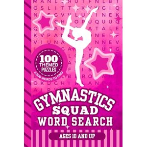 Publishing, Squad Goals Gymnastics Squad: Hardcover / Word Search For Tweens, Teens, Adults / 100 Puzzles With Answers / 6x9 Activity Book / Gift For Gymnasts Sports Lovers Team Publishing, Squad Goals Gymnastics Squad: Hardcover / Word Search For Tweens, Teens, Adults / 100 Puzzles With Answers / 6x9 Activity Book / Gift For Gymnasts Sports Lovers Team