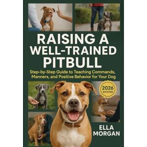 Morgan, Ella Raising a Well-Trained Pitbull: Step-by-Step Guide to Teaching Commands, Manners, and Positive Behavior for Your Dog Morgan, Ella Raising a Well-Trained Pitbull: Step-by-Step Guide to Teaching Commands, Manners, and Positive Behavior for Your Dog