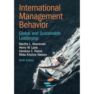 Maznevski International Management Behavior: Global and Sustainable Leadership Maznevski International Management Behavior: Global and Sustainable Leadership