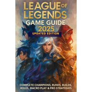 Marlene Viruete League of Legends: Game Guide 2025 Updated Edition: Complete Champions, Runes, Builds, Roles, Macro Play & Pro Strategies Marlene Viruete League of Legends: Game Guide 2025 Updated Edition: Complete Champions, Runes, Builds, Roles, Macro Play & Pro Strategies