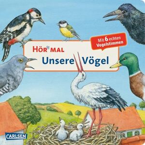 Möller, Anne Hör mal (Soundbuch): Unsere Vögel: Zum Hören, Schauen und Mitmachen ab 2 Jahren. Mit echten Vogelstimmen Möller, Anne Hör mal (Soundbuch): Unsere Vögel: Zum Hören, Schauen und Mitmachen ab 2 Jahren. Mit echten Vogelstimmen