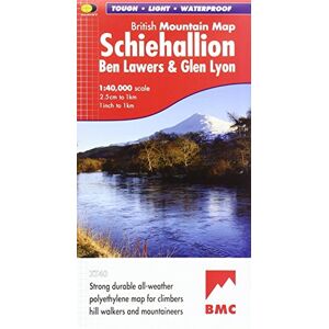 Harvey Map Services Ltd Schiehallion, Ben Lawers and Glen Lyon (British Mountain Map): 1 Harvey Map Services Ltd Schiehallion, Ben Lawers and Glen Lyon (British Mountain Map): 1