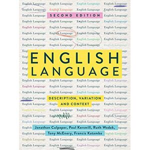 Francis Katamba English Language: Description, Variation and Context Francis Katamba English Language: Description, Variation and Context