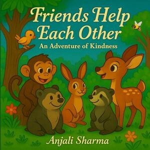 Sharma, Anjali Friends Help Each Other: An Adventure of Kindness: An illustrated moral lessons books for kids Tale of Friendship and Kindness in Greenwood Forest ... Bedtimes Story (Heartfelt Animal Tales) Sharma, Anjali Friends Help Each Other: An Adventure of Kindness: An illustrated moral lessons books for kids Tale of Friendship and Kindness in Greenwood Forest ... Bedtimes Story (Heartfelt Animal Tales)