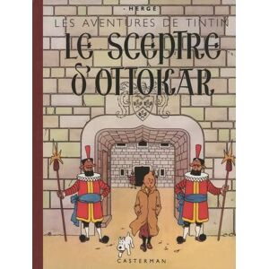 Hergé Le Sceptre d'Ottokar: Grand format, fac-similé de l'édition de 1942 en noir et blanc Hergé Le Sceptre d'Ottokar: Grand format, fac-similé de l'édition de 1942 en noir et blanc