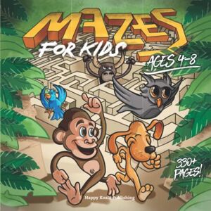 Publishing, Happy Koala Mazes for Kids ages 4-8: Over 250 crazy Mazes (330+ pages) from easy to hard to Sharpen Observation and Problem-solving skills in kids! Publishing, Happy Koala Mazes for Kids ages 4-8: Over 250 crazy Mazes (330+ pages) from easy to hard to Sharpen Observation and Problem-solving skills in kids!