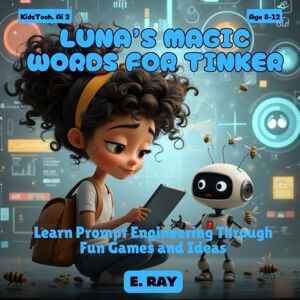 RAY, E. AI FOR KIDS LUNA’S MAGIC WORDS FOR TINKER: Learn Prompt Engineering Through Fun Games and Ideas (KIDSTech: AI Series) RAY, E. AI FOR KIDS LUNA’S MAGIC WORDS FOR TINKER: Learn Prompt Engineering Through Fun Games and Ideas (KIDSTech: AI Series)