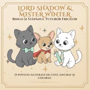 Leon, Alex Lord Shadow & Mister Winter: Bingo și Domnul Tuturor Fricilor: O poveste de colorat despre curaj, prietenie și mici eroi (Lord Shadow & Mister Winter – mult mai mult decât o poveste de colorat.) Leon, Alex Lord Shadow & Mister Winter: Bingo și Domnul Tuturor Fricilor: O poveste de colorat despre curaj, prietenie și mici eroi (Lord Shadow & Mister Winter – mult mai mult decât o poveste de colorat.)