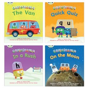 Baker, Catherine Learn to Read at Home with Bug Club Phonics Alphablocks: Phase 3 Reception term 2 (4 fiction books) Pack A (Phonics Bug) Baker, Catherine Learn to Read at Home with Bug Club Phonics Alphablocks: Phase 3 Reception term 2 (4 fiction books) Pack A (Phonics Bug)