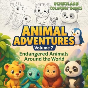 Raman, Rangan Animal Adventures – Volume 7: Endangered Animals Around the World: Discover, Color & Protect Our Precious Wildlife Raman, Rangan Animal Adventures – Volume 7: Endangered Animals Around the World: Discover, Color & Protect Our Precious Wildlife