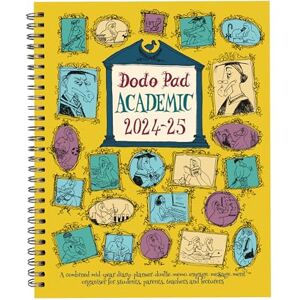 Dodo, Lord The Dodo Pad Academic 2024-2025 Mid Year Desk Diary, Academic Year, Week to View: A mid-year diary-doodle-memo-engagement-calendar-organiser-planner for students, parents, teachers & scholars Dodo, Lord The Dodo Pad Academic 2024-2025 Mid Year Desk Diary, Academic Year, Week to View: A mid-year diary-doodle-memo-engagement-calendar-organiser-planner for students, parents, teachers & scholars