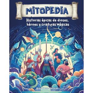 Editorial, Mitos Eternos Mitopedia: Historias épicas de dioses, héroes y criaturas mágicas: Un viaje ilustrado por los mitos más fascinantes del mundo antiguo Editorial, Mitos Eternos Mitopedia: Historias épicas de dioses, héroes y criaturas mágicas: Un viaje ilustrado por los mitos más fascinantes del mundo antiguo