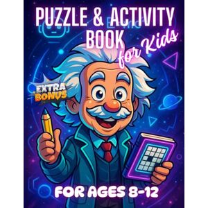 Lutz, Lara Puzzle & Activity Book for Kids ages 8-12: Screen free Challenges for smart Boys and Girls Mind Games & Tricky Brain Teasers Lutz, Lara Puzzle & Activity Book for Kids ages 8-12: Screen free Challenges for smart Boys and Girls Mind Games & Tricky Brain Teasers