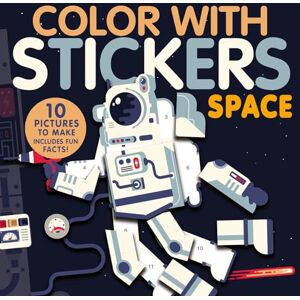 Marx, Jonny Color with Stickers: Space: 10 Pictures to Make Includes Fun Facts! Marx, Jonny Color with Stickers: Space: 10 Pictures to Make Includes Fun Facts!