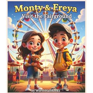 Worthhallbooks, DJ's Monty & Freya Visit the Fairground: A magical story and colouring adventure with two playful friends Worthhallbooks, DJ's Monty & Freya Visit the Fairground: A magical story and colouring adventure with two playful friends