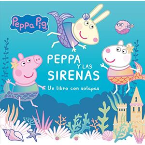 Hasbro Peppa y las sirenas: Un libro de cartón con solapas (Peppa Pig) Hasbro Peppa y las sirenas: Un libro de cartón con solapas (Peppa Pig)