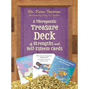 Treisman Clinical Psychologist trainer & author, Dr. Karen A Therapeutic Treasure Deck of Strengths and Self-Esteem Cards (Therapeutic Treasures Collection) Treisman Clinical Psychologist trainer & author, Dr. Karen A Therapeutic Treasure Deck of Strengths and Self-Esteem Cards (Therapeutic Treasures Collection)