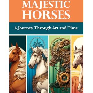 Bloomfield, Lily Majestic Horses A Journey Through Art and Time; Horse Coloring Book, Historical Horse Art, Educational Coloring Books for Kids, Animal Art History Book Bloomfield, Lily Majestic Horses A Journey Through Art and Time; Horse Coloring Book, Historical Horse Art, Educational Coloring Books for Kids, Animal Art History Book