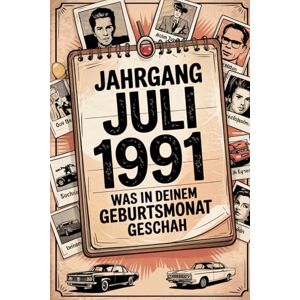 Ullmann, Martin Jahrgang Juli 1991: Was in deinem Geburtsmonat geschah: Ein einzigartiges Geschenk für alle, die im Juli 1991 geboren wurden – Erinnerungen an einen besonderen Monat Ullmann, Martin Jahrgang Juli 1991: Was in deinem Geburtsmonat geschah: Ein einzigartiges Geschenk für alle, die im Juli 1991 geboren wurden – Erinnerungen an einen besonderen Monat