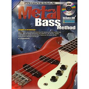 Stephan Richter Progressive Heavy Metal Bass Guitar Method with CD Stephan Richter Progressive Heavy Metal Bass Guitar Method with CD