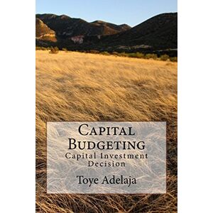 Adelaja, Toye Capital Budgeting: Capital Investment Decision Adelaja, Toye Capital Budgeting: Capital Investment Decision