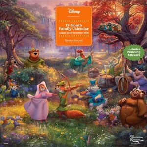 Thomas Kinkade Studios Disney Dreams by 17-Month 2025-2026 Family Wall Calendar Thomas Kinkade Studios Disney Dreams by 17-Month 2025-2026 Family Wall Calendar