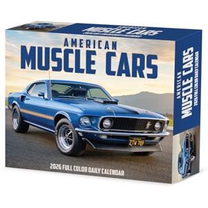 Willow Creek Press American Muscle Cars 2026 Box Calendar Willow Creek Press American Muscle Cars 2026 Box Calendar