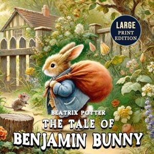 Potter, Beatrix The Tale of Benjamin Bunny (Large Print Edition): A beloved children’s fable of two mischievous rabbits, a daring garden adventure, and timeless lessons of courage, wit, and family bonds Potter, Beatrix The Tale of Benjamin Bunny (Large Print Edition): A beloved children’s fable of two mischievous rabbits, a daring garden adventure, and timeless lessons of courage, wit, and family bonds
