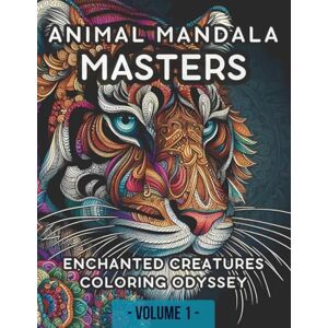Creative Labs Animal Mandala Masters: The Ultimate Creative Experience Enchanted Creatures Coloring Odyssey_VOL.1: 65+ Whimsical Geometrical Patterns for Adults & ... of Art Therapy & Relaxation Zen Sanctuary Creative Labs Animal Mandala Masters: The Ultimate Creative Experience Enchanted Creatures Coloring Odyssey_VOL.1: 65+ Whimsical Geometrical Patterns for Adults & ... of Art Therapy & Relaxation Zen Sanctuary