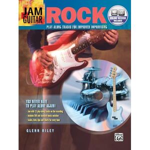 Riley, Glenn Jam Guitar -- Rock: Play-Along Tracks for Improved Improvising -- You Never Have to Play Alone Again! (Book & CD) Riley, Glenn Jam Guitar -- Rock: Play-Along Tracks for Improved Improvising -- You Never Have to Play Alone Again! (Book & CD)