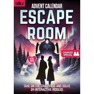 SOLV The Escape Room Advent Calendar for Couples: 24 Days of Fun with Interactive Riddles to play Together (Book+App) SOLV The Escape Room Advent Calendar for Couples: 24 Days of Fun with Interactive Riddles to play Together (Book+App)