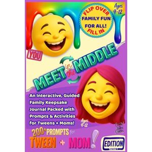 Charles, LouLou Meet in the Middle: An Interactive, Guided Family Keepsake Journal Packed with Prompts & Activities for Tweens + Moms! Ages 9-12 (Meet in the Middle / On the Flip Side) Charles, LouLou Meet in the Middle: An Interactive, Guided Family Keepsake Journal Packed with Prompts & Activities for Tweens + Moms! Ages 9-12 (Meet in the Middle / On the Flip Side)