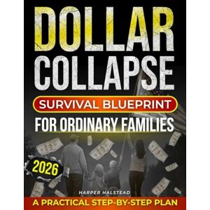 Halstead, Harper Dollar Collapse Survival Blueprint for Ordinary Families: A Practical Step-by-Step Plan to Protect Savings, Secure Food and Water, and Keep Your Home Safe When Banks Fail and Prices Surge Fast Halstead, Harper Dollar Collapse Survival Blueprint for Ordinary Families: A Practical Step-by-Step Plan to Protect Savings, Secure Food and Water, and Keep Your Home Safe When Banks Fail and Prices Surge Fast