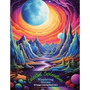 Publishing, Oley Celestial Explorations: Wandering Moons Coloring Book Vol 2 Publishing, Oley Celestial Explorations: Wandering Moons Coloring Book Vol 2