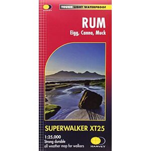 Harvey Map Services Ltd Rum,Eigg,Muck&Canna Superwlaker XT25: Eigg, Canna, Muck (Superwalker XT25) Harvey Map Services Ltd Rum,Eigg,Muck&Canna Superwlaker XT25: Eigg, Canna, Muck (Superwalker XT25)