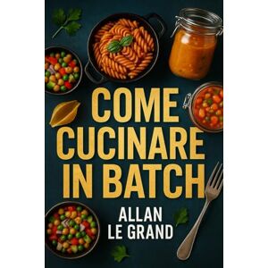 LE GRAND, ALLAN COME CUCINARE IN BATCH: La guida completa per preparare pasti sani e veloci per tutta la settimana in meno di 2 ore!: 1 (LA SCIENZA IN MEAL PREP) LE GRAND, ALLAN COME CUCINARE IN BATCH: La guida completa per preparare pasti sani e veloci per tutta la settimana in meno di 2 ore!: 1 (LA SCIENZA IN MEAL PREP)