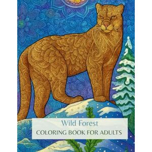 Publishing, SLH Publishing SLH WILD FOREST COLORING BOOK FOR ADULTS Publishing, SLH Publishing SLH WILD FOREST COLORING BOOK FOR ADULTS