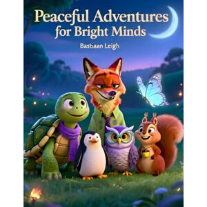 Leigh, Bastiaan Peaceful Adventures for Bright Minds: Mindful Bedtime Stories to Help Kids with ADHD Find Calm, Focus, and Gentle Sleep Leigh, Bastiaan Peaceful Adventures for Bright Minds: Mindful Bedtime Stories to Help Kids with ADHD Find Calm, Focus, and Gentle Sleep