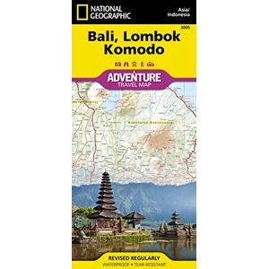 National Geographic Maps Bali, Lombok & Komodo Adventure Map by National Geographic – Waterproof Travel Map with Roads, Trails & Dive Spots – Foldable Map for Bali, Gili ... Map (National Geographic Adventure Map) National Geographic Maps Bali, Lombok & Komodo Adventure Map by National Geographic – Waterproof Travel Map with Roads, Trails & Dive Spots – Foldable Map for Bali, Gili ... Map (National Geographic Adventure Map)